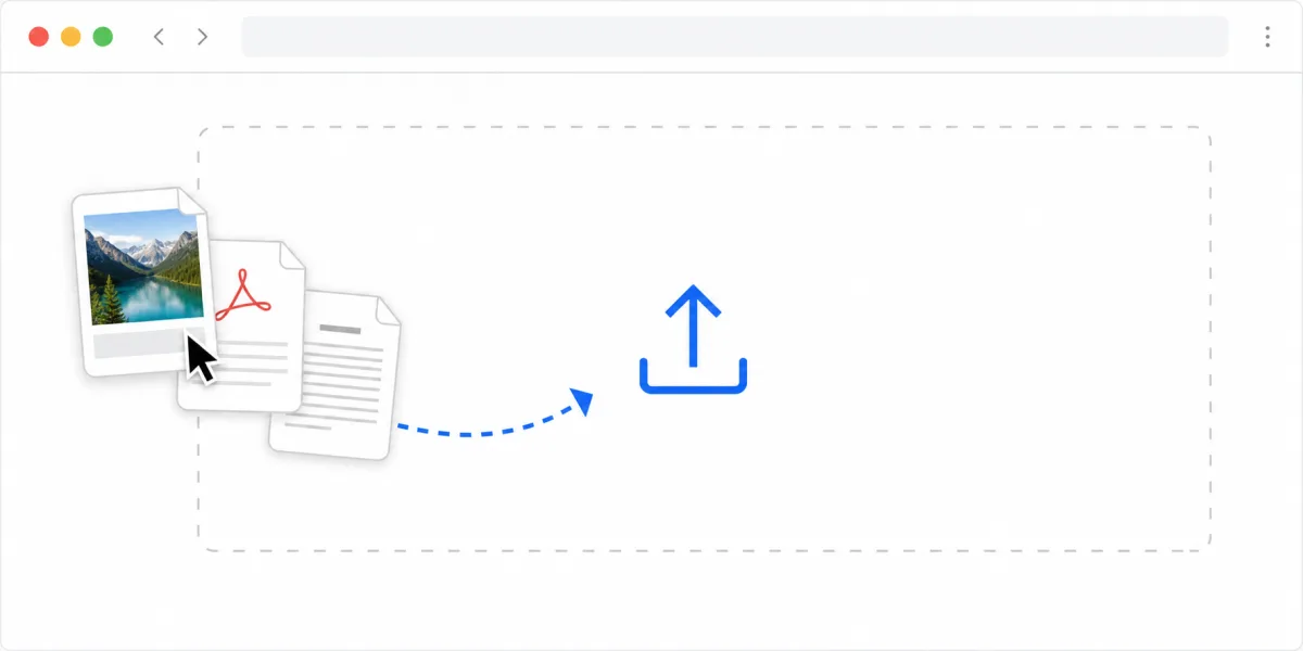 Effortless Drag & Drop Upload